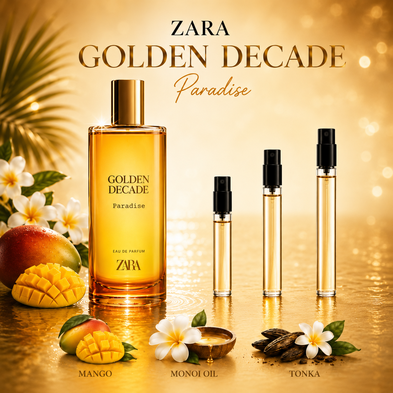 Zara Golden Decade Paradise