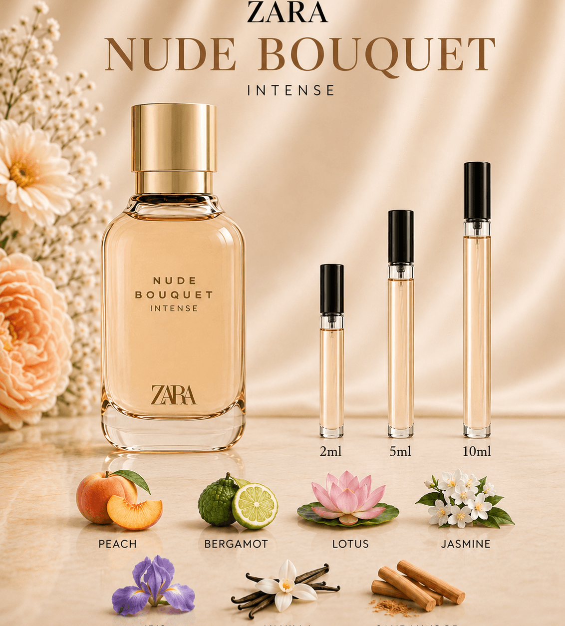 Zara Nude Bouquet Intense
