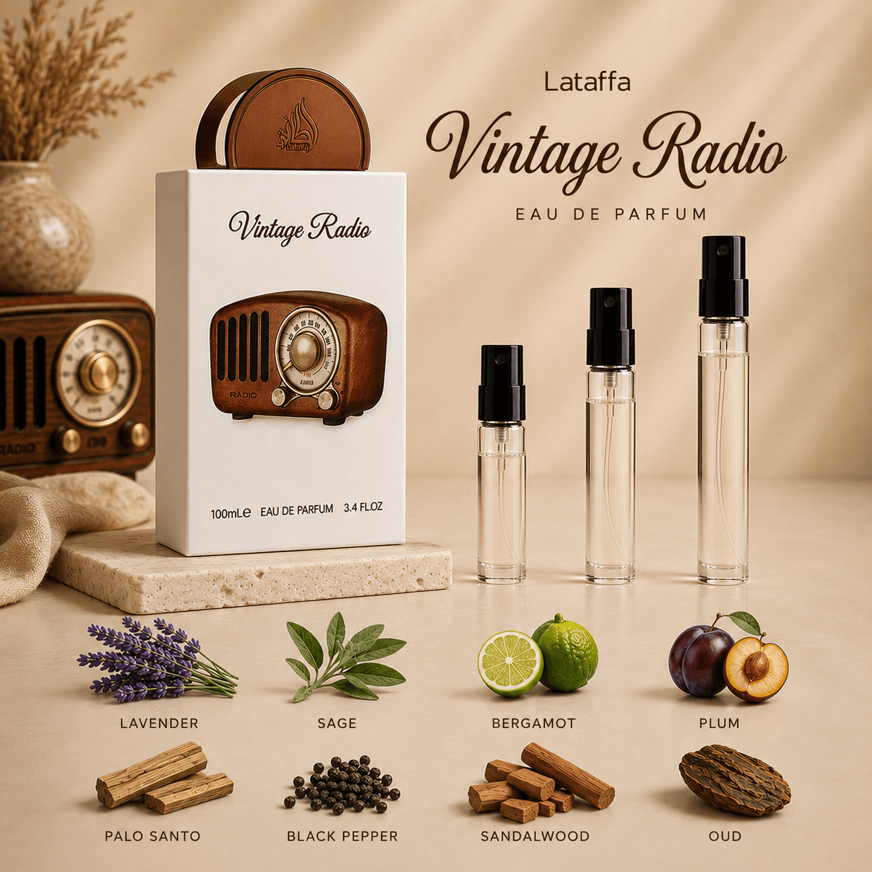 Lattafa Vintage Radio