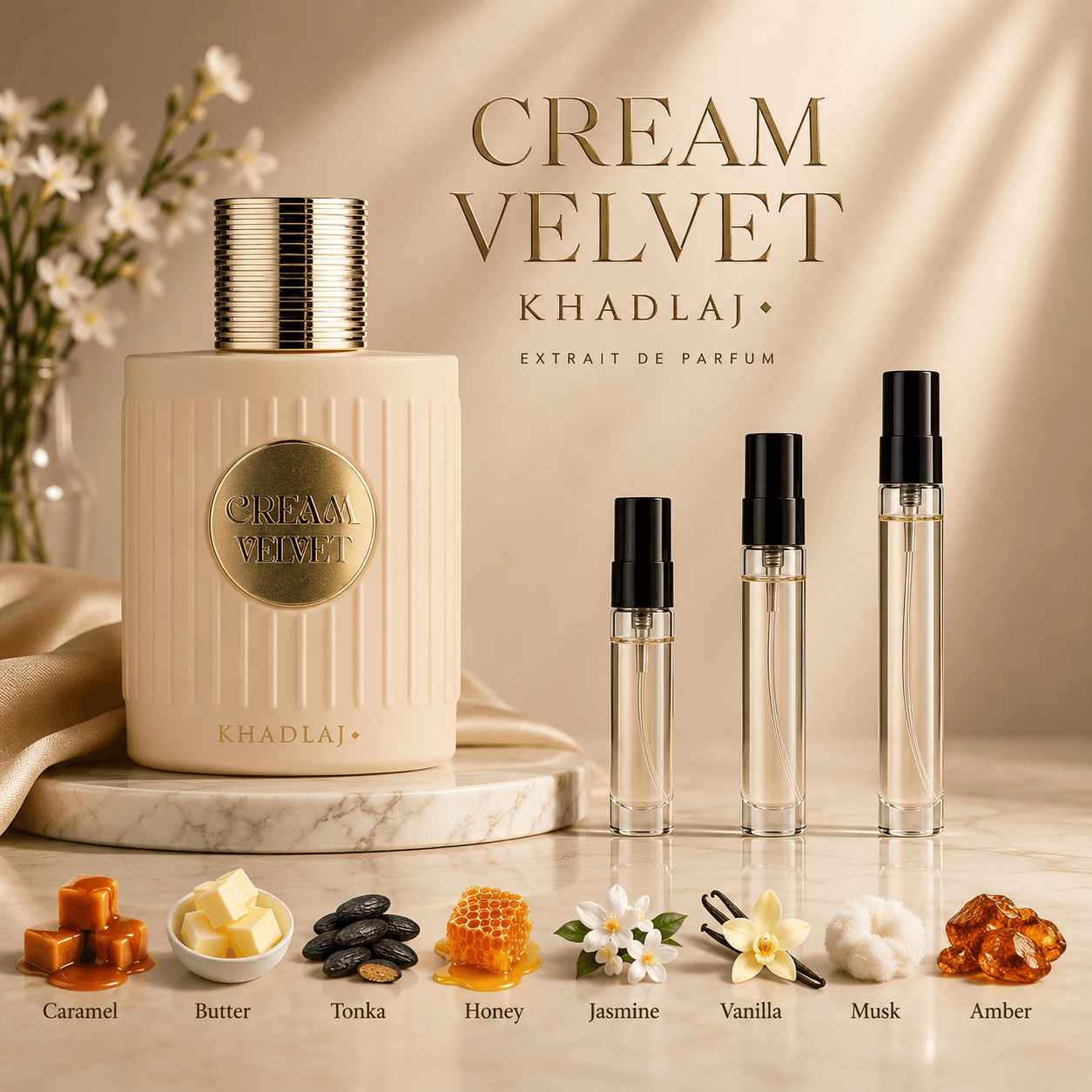 Khadlaj Cream Velvet