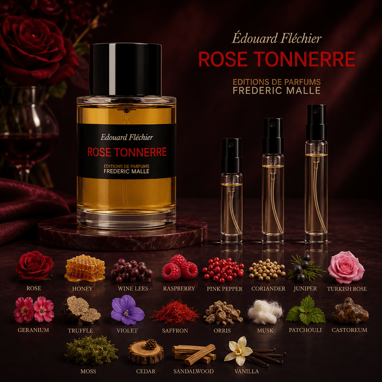Frédéric Malle	Rose Tonnerre