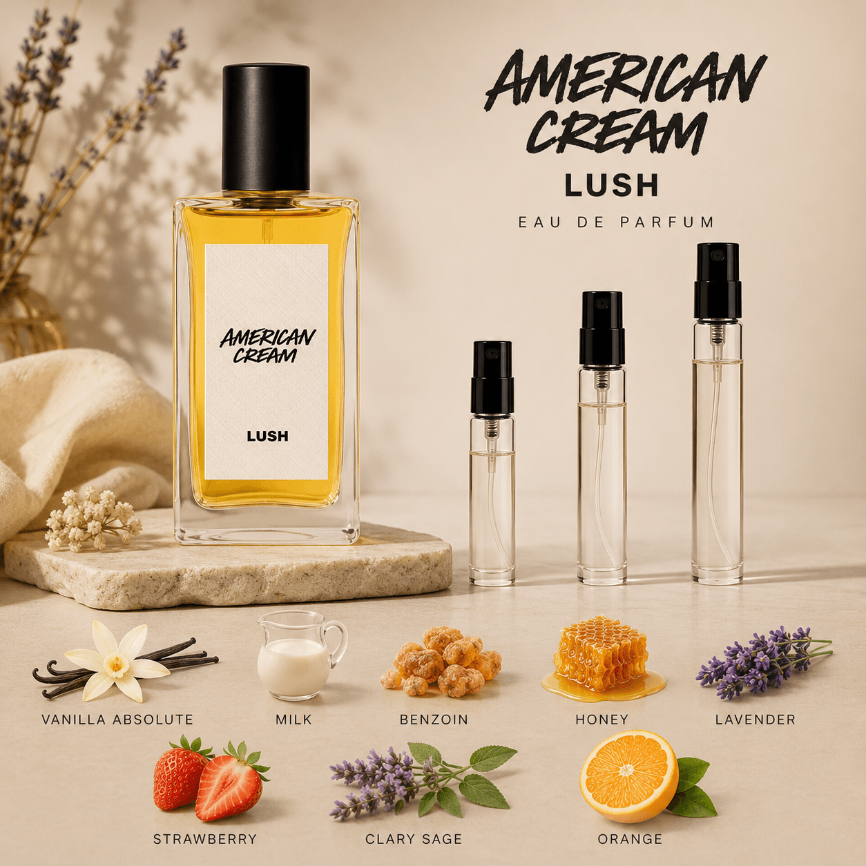 Lush American Cream