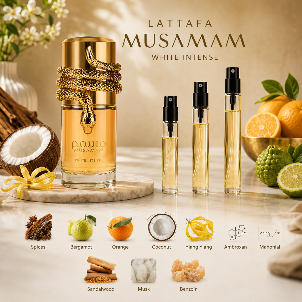 Lattafa Musamam White Intense