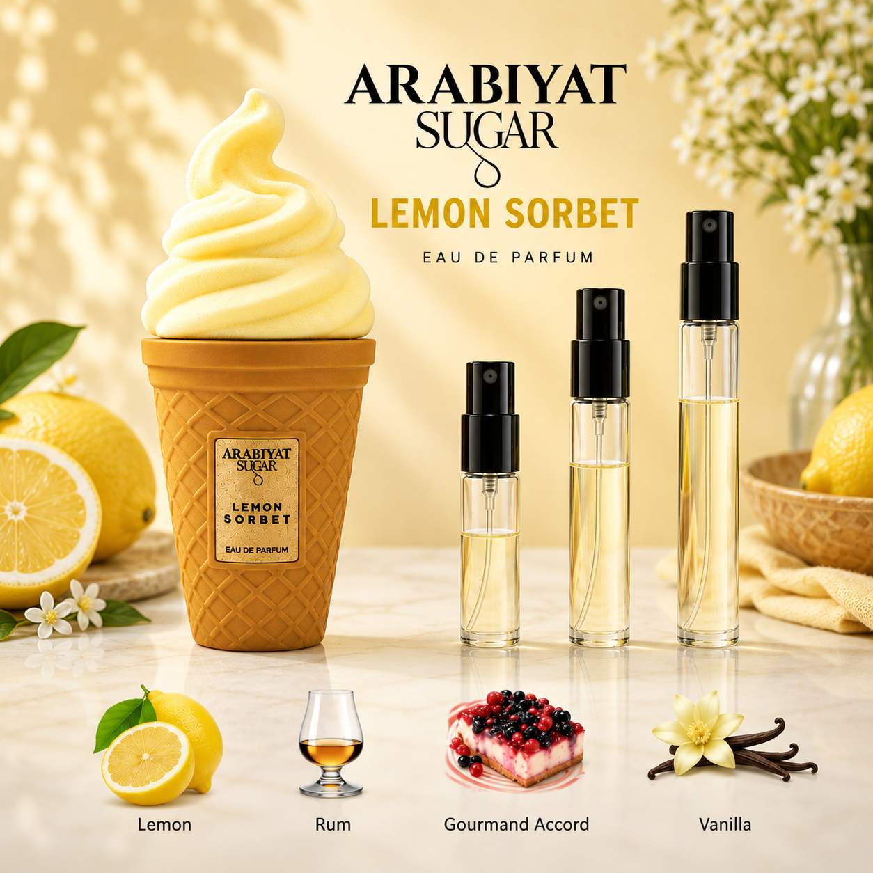 Arabiyat Sugar Lemon Sorbet
