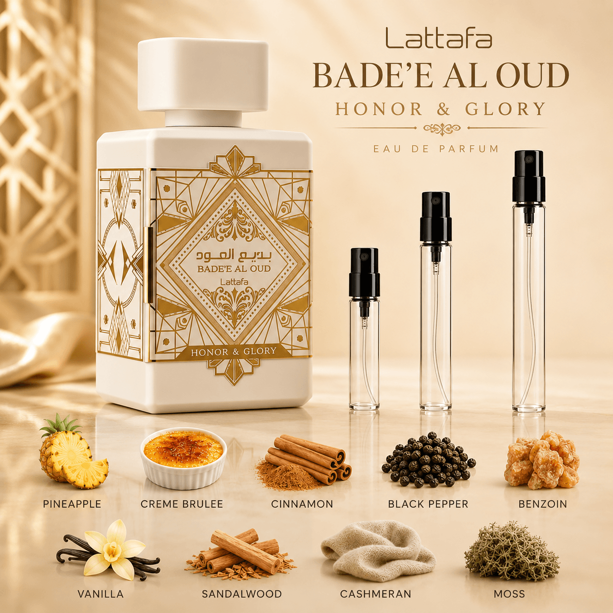 Lattafa Bade'e Al Oud Honor & Glory