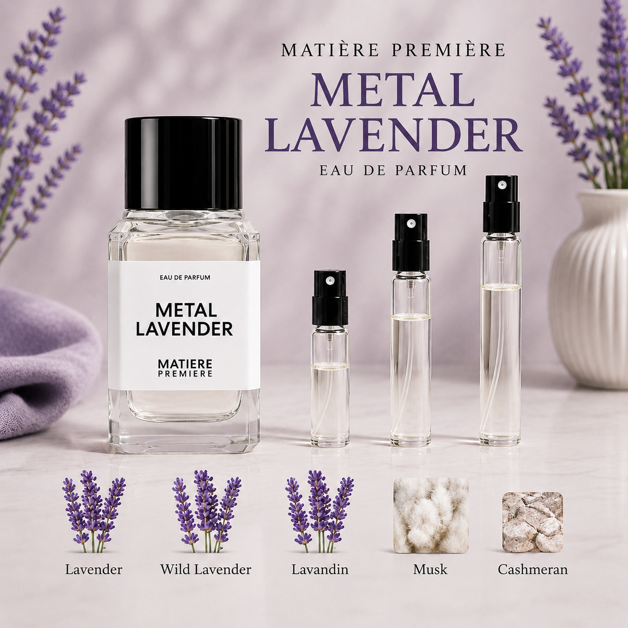 Matière Première Metal Lavender