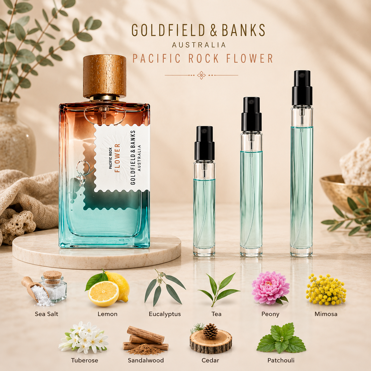 Goldfield & Banks Pacific Rock Flower