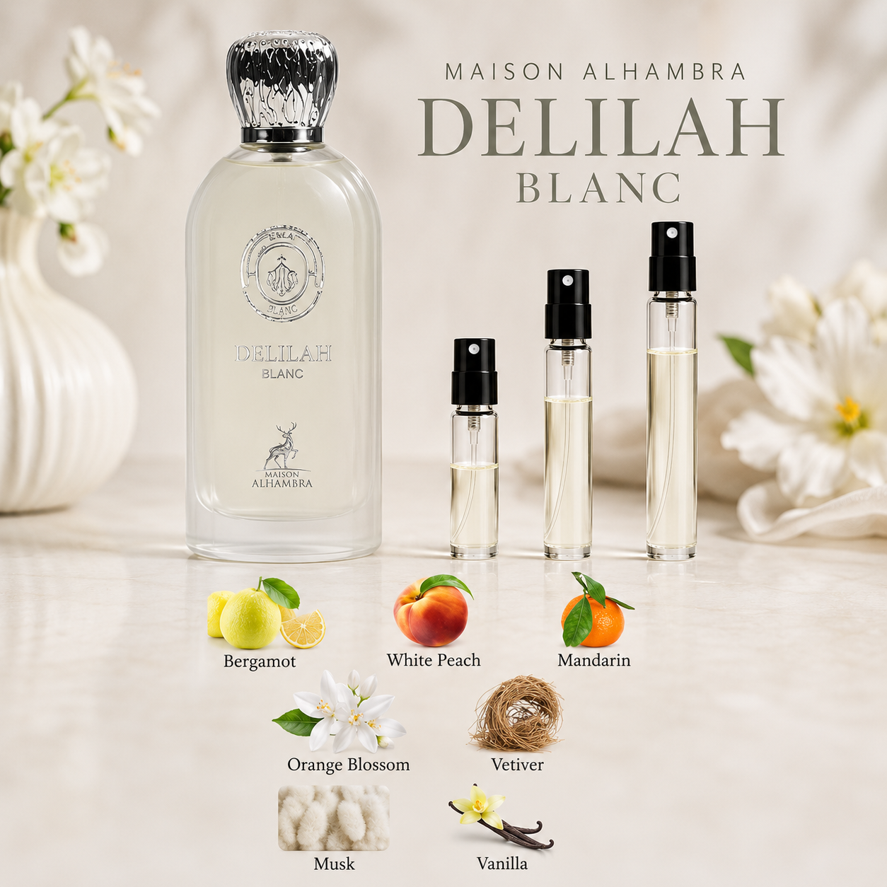 Maison Alhambra Delilah Blanc