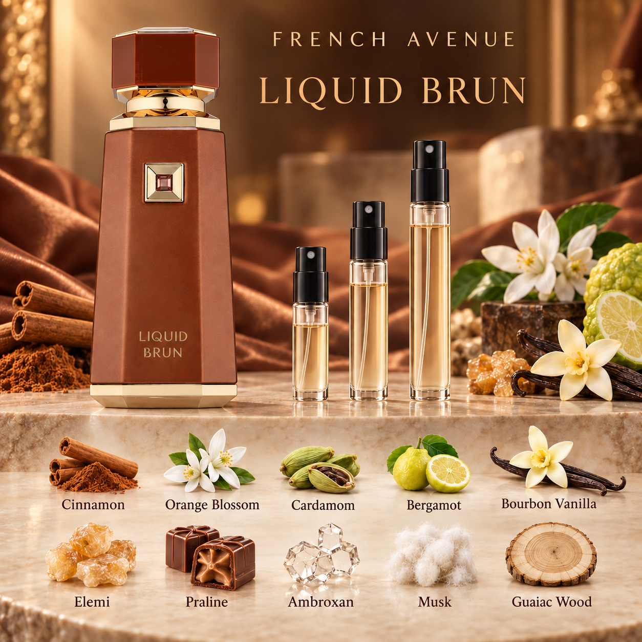 French Avenue Liquid Brun